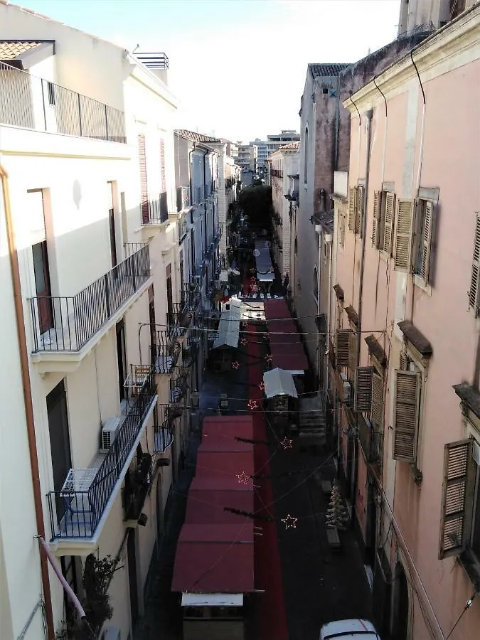 Apartman Manzoni Suite Home Catania-Fontanarossai nemzetközi repülőtér Olaszország
